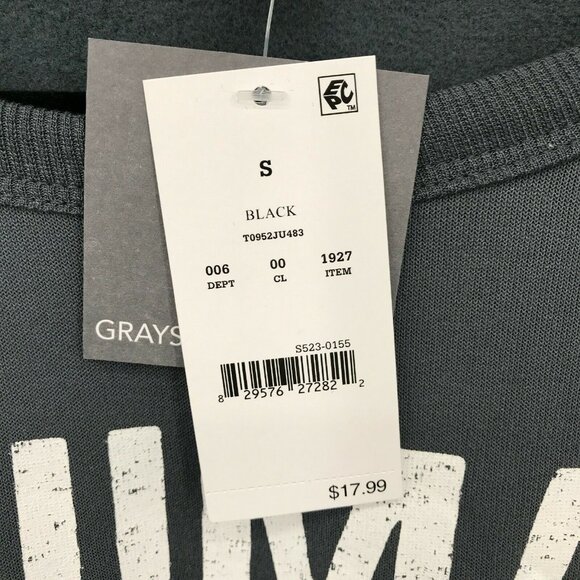 Grayson Threads Women Animal Lover Charcoal Black Graphic Sweatshirt S - Picture 8 of 8